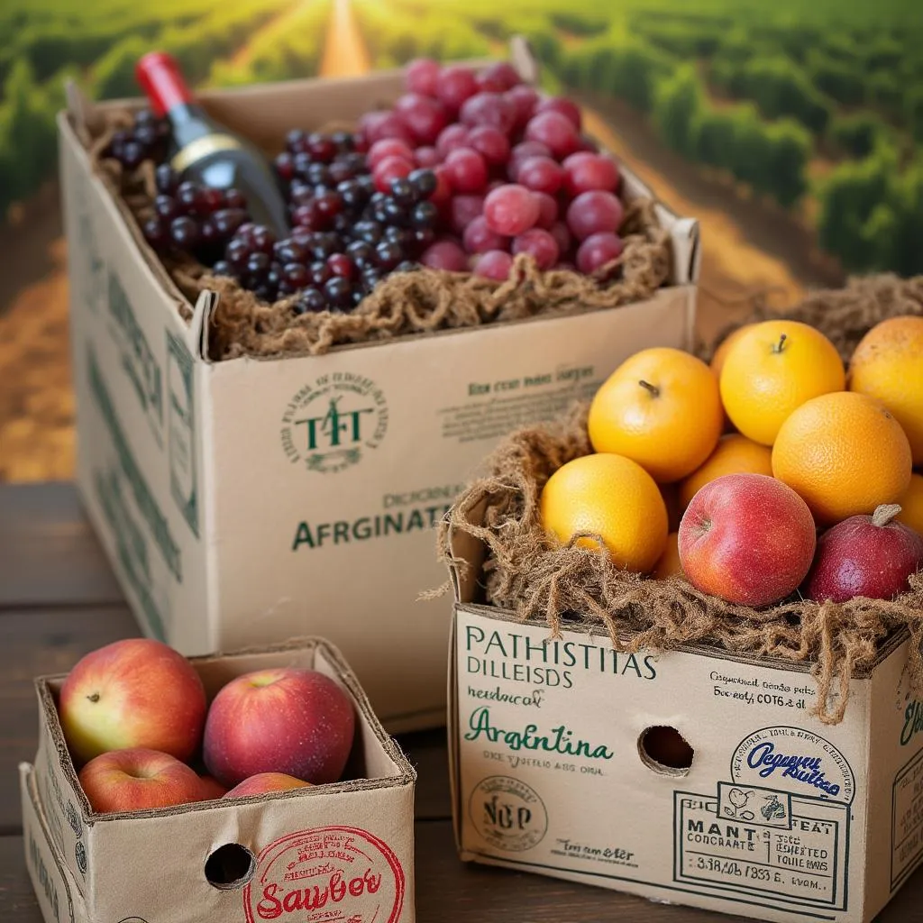 Productos agrícolas argentinos listos para exportar